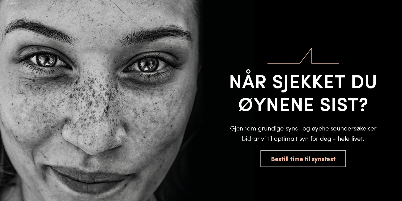 Når sjekket du øynene sist? Bestill synstest